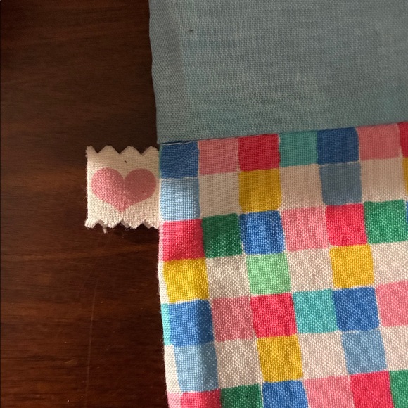 Kids Pink Floral & Patchwork Backpack with Pom Pom Keychain - Picture 6 of 6